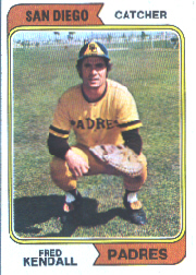 1974 Topps Baseball Cards      053A     Fred Kendall SD